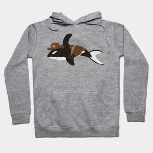 Cowboy killer whale Hoodie